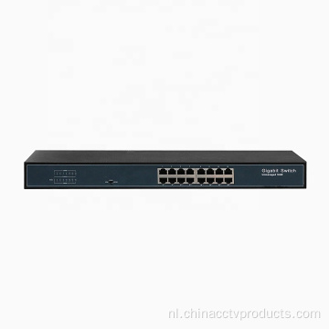 16 poort 10/100 / 1000m Gigabit OEM Ethernet Network Switch